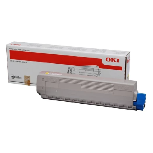 Toner OKI C831/C841 sárga 10K