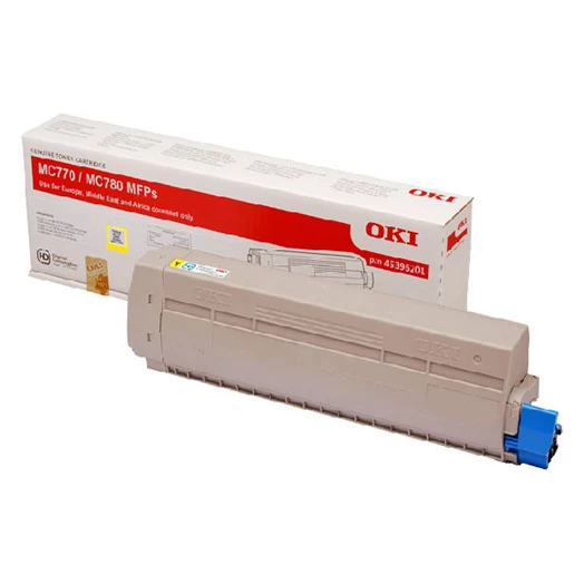 Toner OKI MC770/780 sárga 11,5K