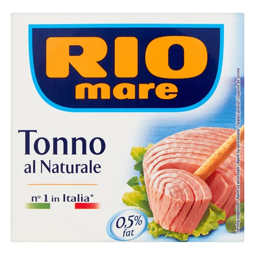 Tonhalkonzerv RIO MARE sós lében 160g