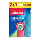 Törlőkendő mikroszálas VILEDA Ultrafresh 30x30 3 darabos