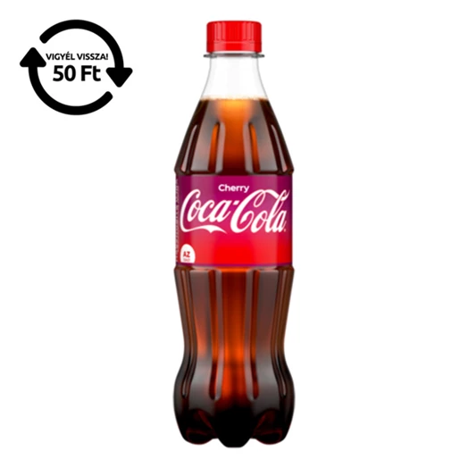 Üdítőital szénsavas COCA-COLA Cherry 0,5L DRS