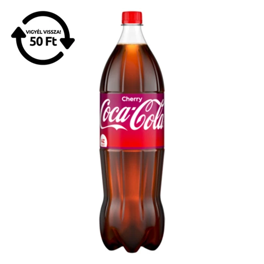 Üdítőital szénsavas COCA-COLA Cherry 1,75L DRS