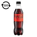 Üdítőital szénsavas COCA-COLA Zero 0,5L DRS