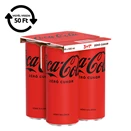 Üdítőital szénsavas COCA-COLA Zero dobozos multipack 4x0,33L DRS