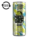 Üdítőital szénsavas HELL Newgen Green apple 0,25L DRS