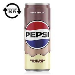 Üdítőital szénsavas PEPSI Treats Cream soda 0,24L DRS