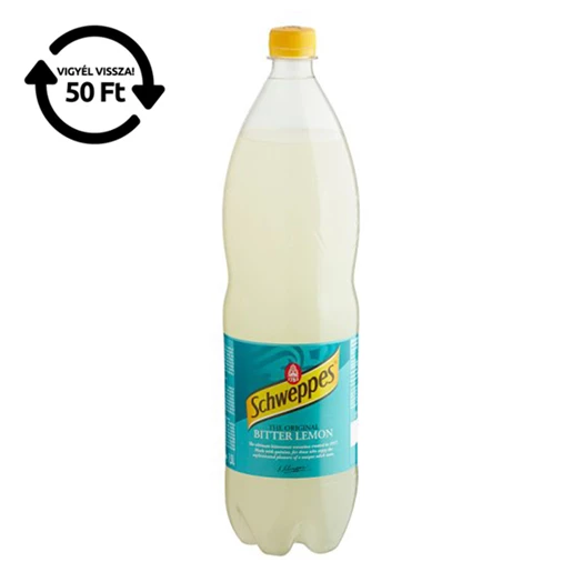 Üdítőital szénsavas SCHWEPPES Bitter Lemon 1,5L DRS