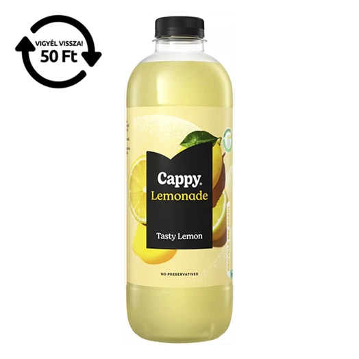 Üdítőital szénsavmentes CAPPY Happy Lemonade citrom 1,25L DRS