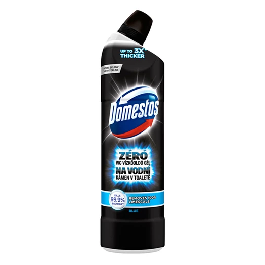 Vízkőoldó DOMESTOS Zéró WC Blue 750 ml