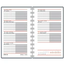 Zsebnaptár REALSYSTEM SP3 spirál mini 78x128mm heti fehér lapos mozaik 2026.