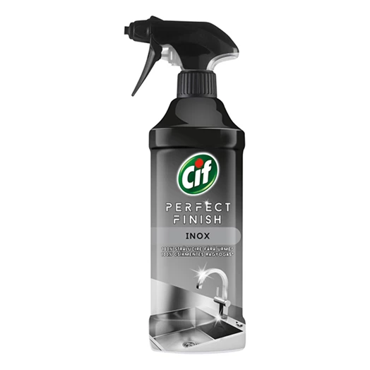 Rozsdamentes acél tisztító CIF Inox Perfect Finish 435ml spray